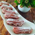 Cooksnap dari Ismapurimaya Maya untuk resep Red velvet Eclairs