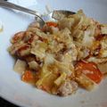 Viktória Besenyei Cooksnap-ja, amikor elkészítette a(z) Tejszínes-sajtos tészta jénai tálban 🧀🍝 receptet.