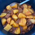 El cooksnap de Elena cuando hizo Carne guisada con patatas como la de tu abuela.