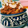 Veena Chopra's cooksnap of when they made Carrot Halwa with Khoya.