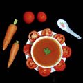 Sudipa Gope's cooksnap of when they made Beetroot. Spinach. Carrot. Tomato Soup.