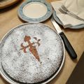 El cooksnap de Manuel cuando hizo Tarta de almendra de Santiago de Compostela.
