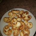 El cooksnap de Teresa Vicente cuando hizo Palmeritas de hojaldre.