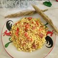 Cooksnap dari Anggraini Oktora untuk resep Orak-arik Tahu Telor Smoked Beef
