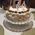 Henriett Tábiné Terenyi Cooksnap-ja, amikor elkészítette a(z) Rumos-dió torta receptet.
