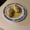 El cooksnap de Eduardo Agudo Alba cuando hizo Pechuga de pollo rellena de quesito light.