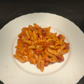 El cooksnap de martamontalbanfe cuando hizo Macarrones con nata, tomate, canela y chorizo.