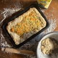 El cooksnap de Lorena Marquez cuando hizo Tarta de puerro, cebolla y jamón.