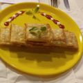 Vimmi Bhatia's cooksnap of when they made Paneer pocket.