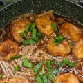 Cooksnap dari Khana untuk resep Egg Shrimp Tofu with Enoki