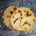 El cooksnap de Joseline Brown cuando hizo Pan pita o tortillas de avena.