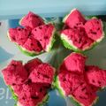 Cooksnap dari DeviMartaZaenulhaq untuk resep Bolu Kukus Semangka