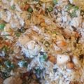 chargerchick74's cooksnap of when they made Chicken Fried Rice.