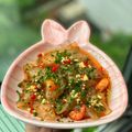Cooksnap của Nguyễn Hoàng Yến khi họ làm theo món Bánh mì kẹp bánh bột lọc chả lụa