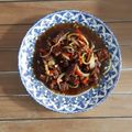 Cooksnap dari Santy Wiyanto untuk resep Black pepper beef/sapi lada hitam/Bo luc lac/daging ala vietnam