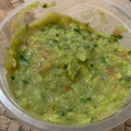 El cooksnap de Natalia Lauría Lanza cuando hizo Guacamole casero.
