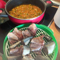El cooksnap de Alienna cuando hizo Pescado a la moruna.