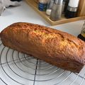 Szabó-Király Emese Cooksnap-ja, amikor elkészítette a(z) Banánkenyér receptet.