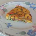 Muhammad Kabir's cooksnap of when they made Luncheon plantain fritata.