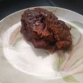 El cooksnap de Paula Juliana Arboleda cuando hizo Brownies melcochudos de milo.