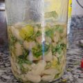 El cooksnap de Ines Haze cuando hizo Porotos blancos al escabeche.