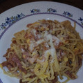 El cooksnap de yaras cuando hizo Spaghetti Carbonara autenticos.
