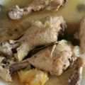 El cooksnap de Sara Pany cuando hizo Conejo escabechado.