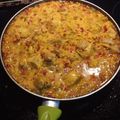 El cooksnap de juantxo cuando hizo Paella de pollo.