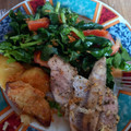 El cooksnap de Gisela Fernandez cuando hizo Filet de merluza con papas al horno 🐟🥔.