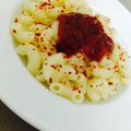 Cooksnap của nghiện trà sữa khi họ làm theo món Nui sốt tương Heinz