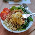 Cooksnap dari Zahara untuk resep Mie Kangkung Benteng
