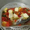 Cooksnap dari zamutussolikhah untuk resep Ikan kembung kukus simple