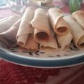 El cooksnap de Josefina Constantini cuando hizo Panqueques con manjar.
