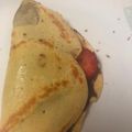 El cooksnap de Joa cuando hizo Masa de Crepes Salados.