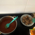El cooksnap de David Hernando cuando hizo 80. Albóndigas con tomate.