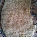 El cooksnap de Mónica cuando hizo Masa rápida y crujiente de espelta (sin fermentar).