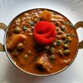 Deepti Padiyar's cooksnap of when they made बटाटा मटार भाजी (batata matar bhaaji recipe in marathi).