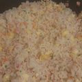 El cooksnap de Beto cuando hizo Arroz chaufán.