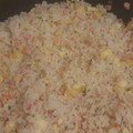 El cooksnap de Beto cuando hizo Arroz chaufán.