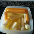 El cooksnap de Marga cuando hizo Calabacín encurtido.