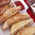 Sumaiya Muddasir's cooksnap of when they made Chicken Tikka Club Sandwich.