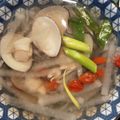 庭秀 的 蛤蜊蘿蔔絲湯(簡單料理) cooksnap