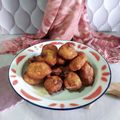 Cooksnap Aseh Meilya semasa beliau membuat Cekodok Pisang Rangup Luar Gebo Dalam.