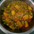 Pooja Sharma का कुकस्नैप जब उन्होंने गाजर मटर की सब्जी (gajar matar ki sabzi recipe in Hindi) बनाया था।