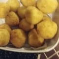 El cooksnap de Sabrinita Correa cuando hizo Bocaditos de arroz y queso .