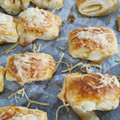 El cooksnap de Ana Maria Marquez cuando hizo Saladitos de hojaldre con queso de cabra y manzana.
