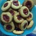 El cooksnap de Niria Elisa cuando hizo Ojitos de buey de frutilla.