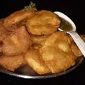  Chef Richa pathak. का कुकस्नैप जब उन्होंने आलू के पकोडे (aloo ke pakode recipe in Hindi) बनाया था।