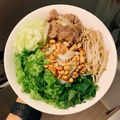 Cooksnap của Huỳnh Như khi họ làm theo món Bún Thịt Bò Xào
