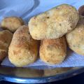 El cooksnap de Luucia cuando hizo Croquetas de arroz y salsa bechamel.